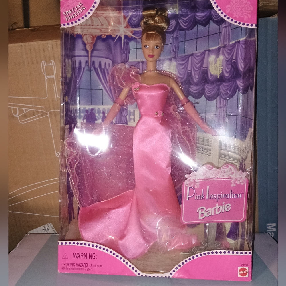 Collectable Special Edition Pink Inspiration Barbie Doll NIB